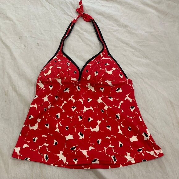 🦚 WOMENS SWIM TANKINI TOP SIZE M 🦚 - Picture 1 of 3